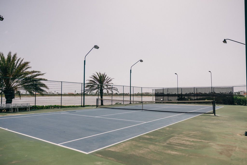 Tennis court at Gold Coast